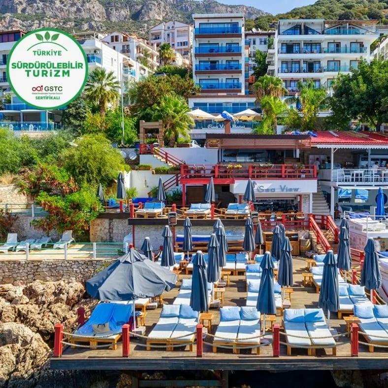 Sea View Hotel Каш Екстериор снимка